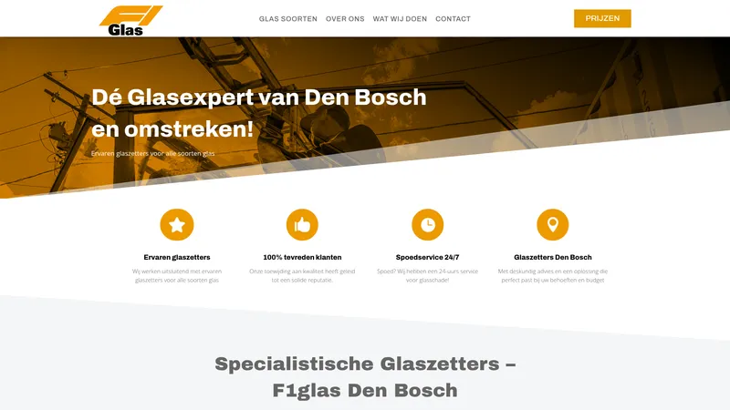 Website van F1glas