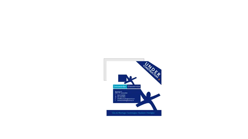 Website van Leeuwarder Glasservice