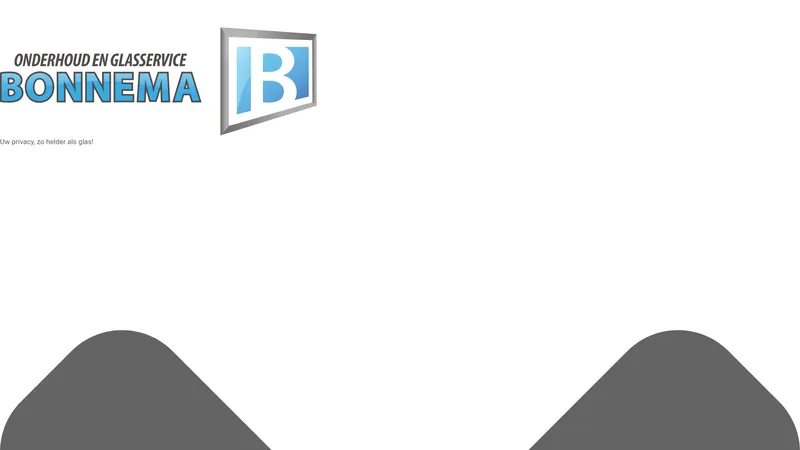 Website van Onderhoud & Glasservice Bonnema